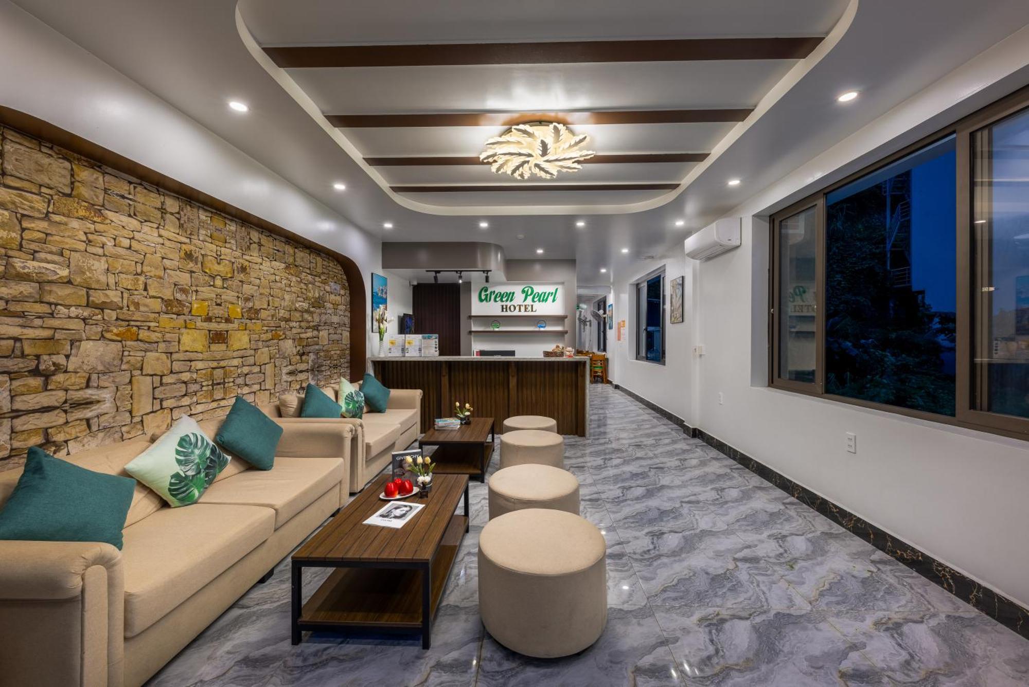 Cat Ba Green Pearl Hotel Dong Khe Sau Bagian luar foto