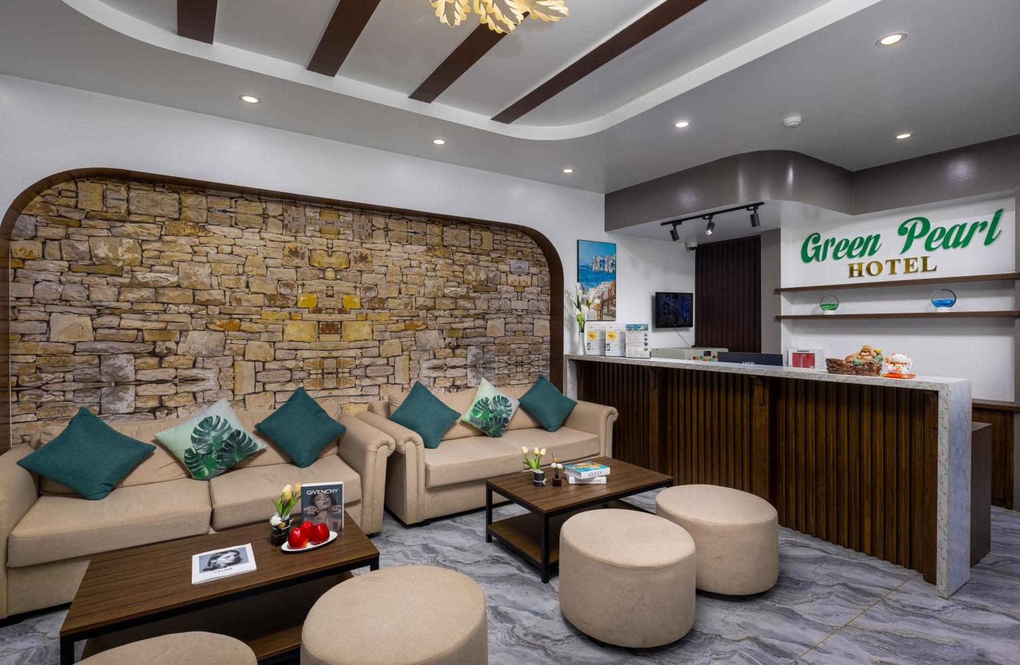 Cat Ba Green Pearl Hotel Dong Khe Sau Bagian luar foto