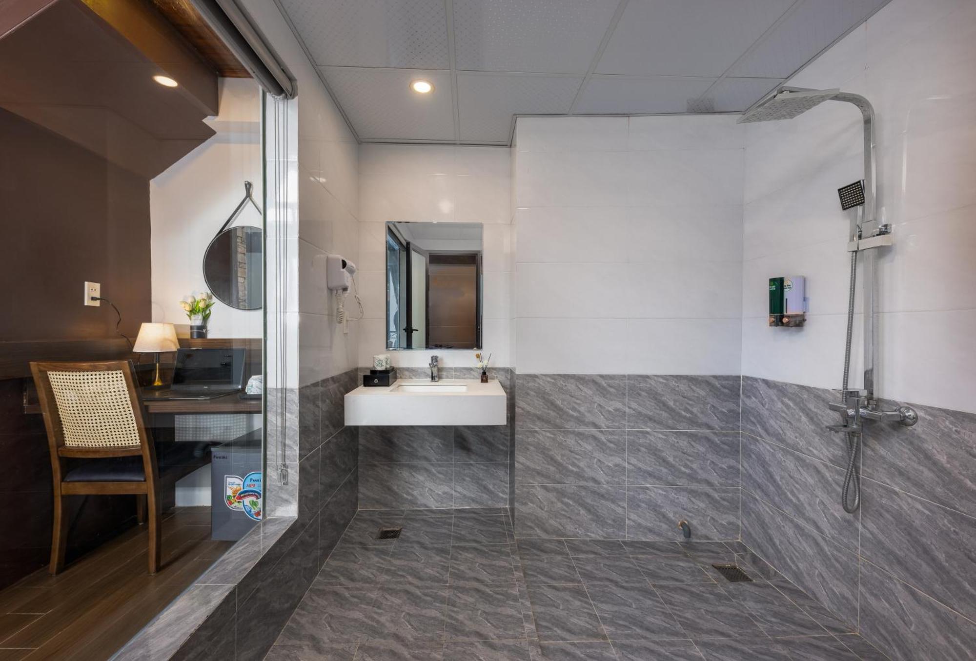 Cat Ba Green Pearl Hotel Dong Khe Sau Bagian luar foto