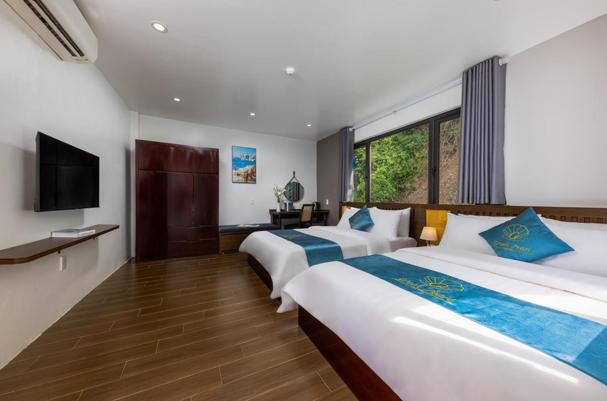 Cat Ba Green Pearl Hotel Dong Khe Sau Bagian luar foto