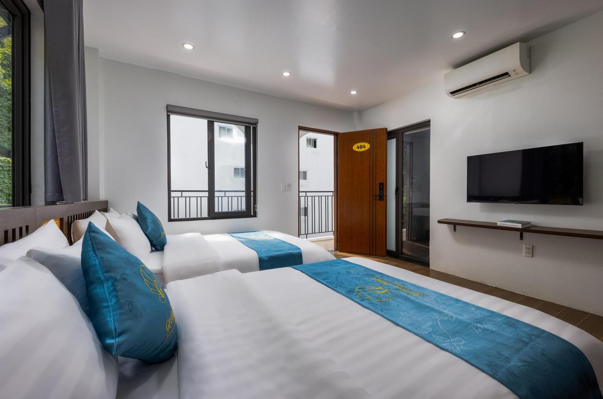 Cat Ba Green Pearl Hotel Dong Khe Sau Bagian luar foto