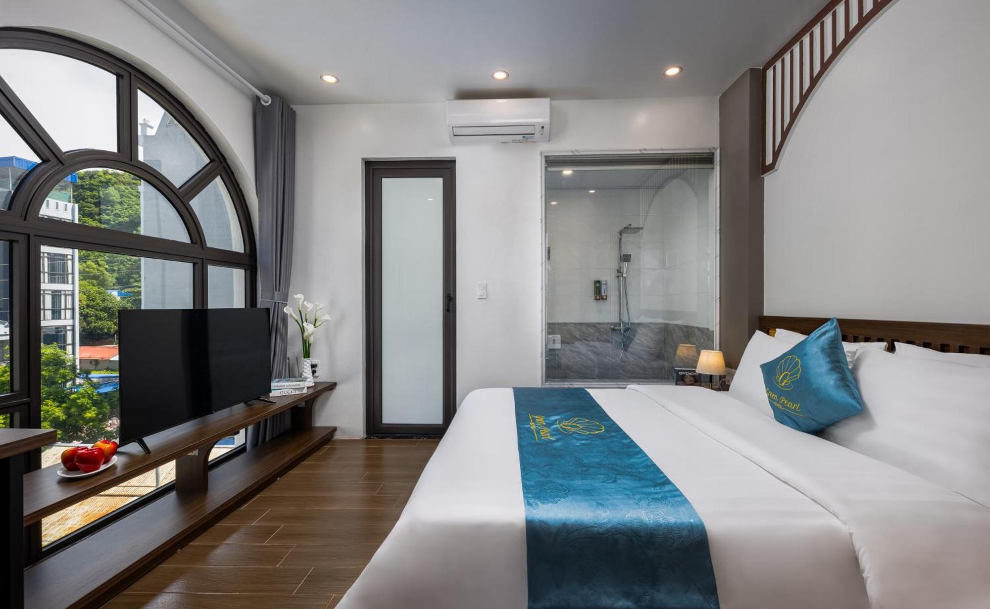 Cat Ba Green Pearl Hotel Dong Khe Sau Bagian luar foto